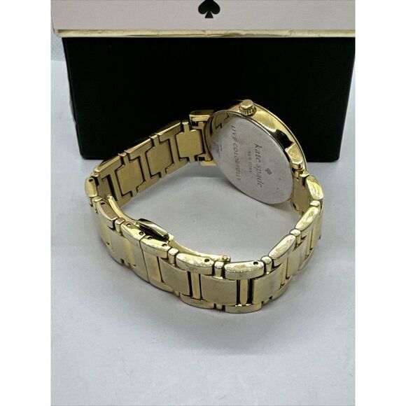 Kate Spade New York 0007 Women\'s Gold Stainless Steel Analog Dial Watch JNA109 main image 6